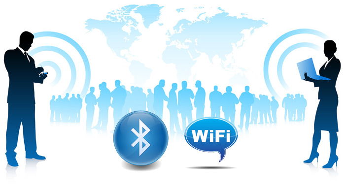 Borne Bluetooth & WiFi Marketing